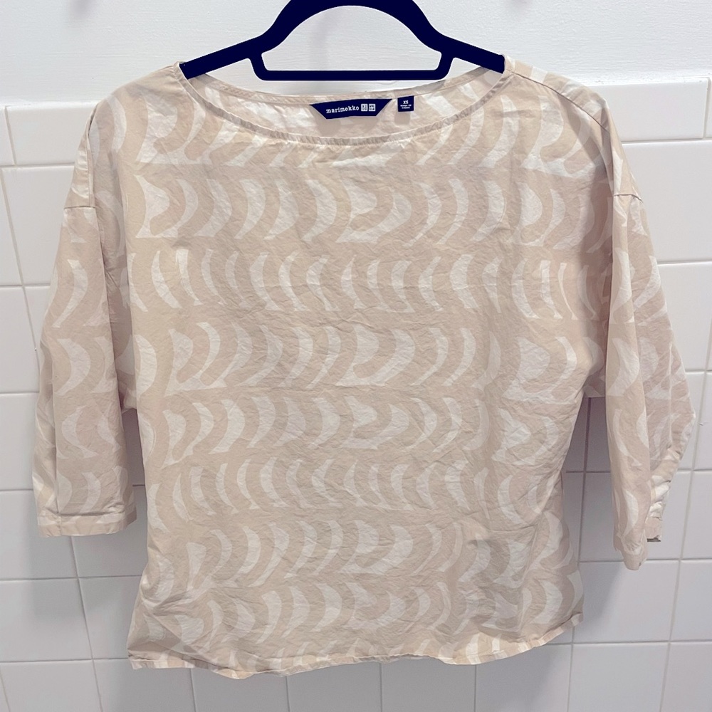Marimekko Uniqlo Long Sleeve Shirt